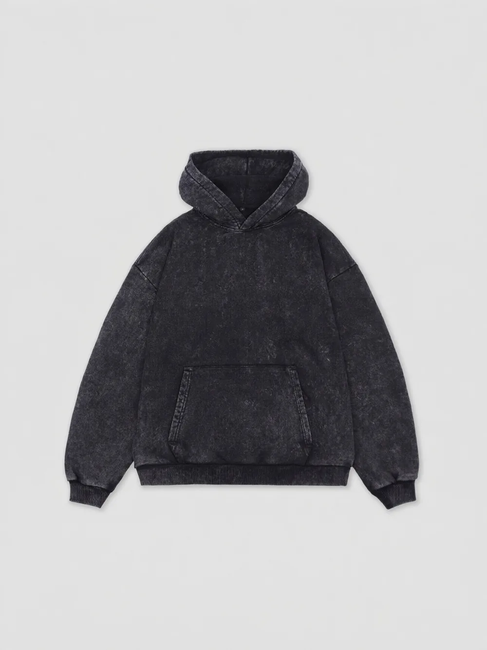 Худи оверсайз Garment dyed · 380 г/м² — фото