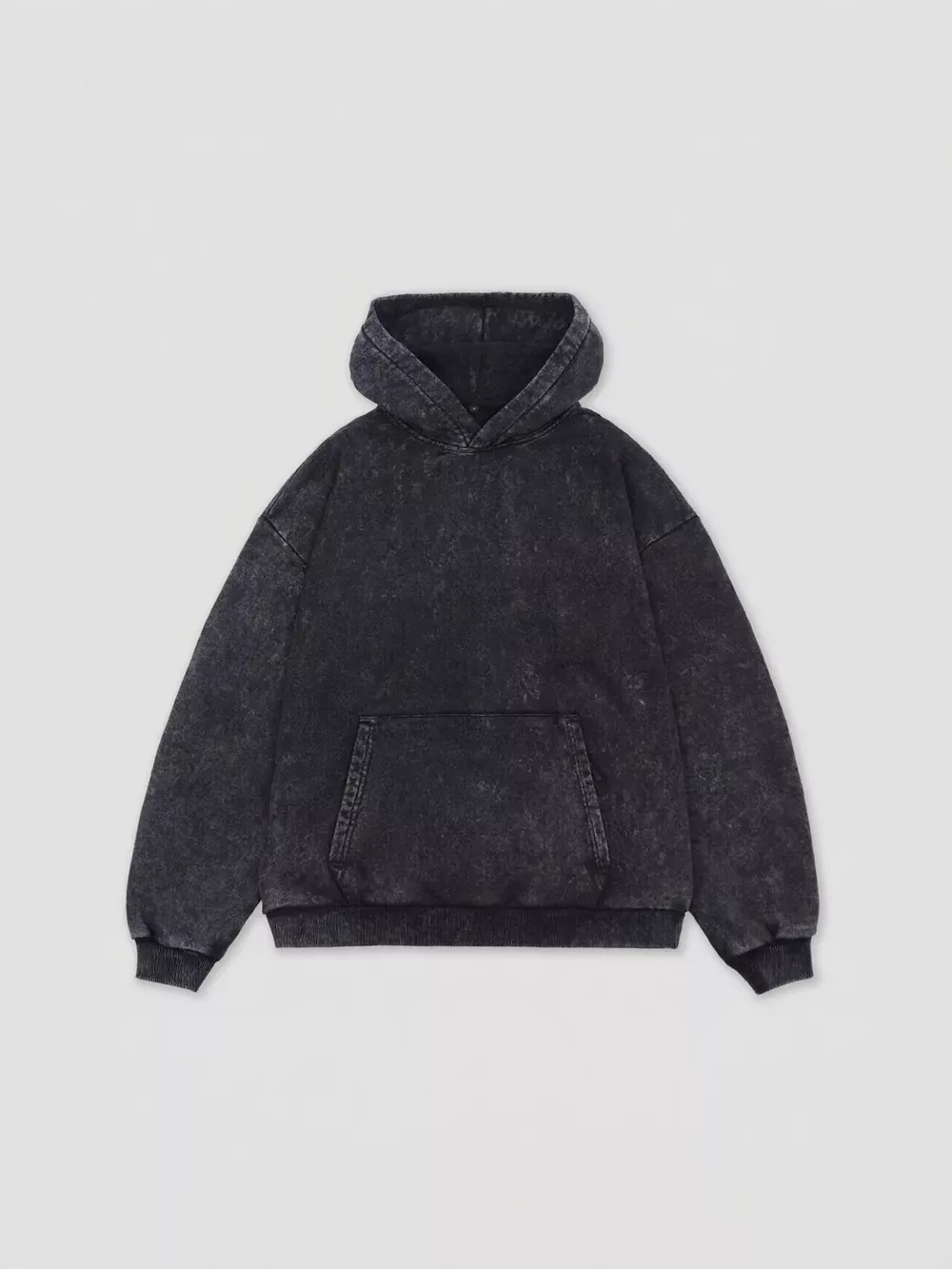 Худи оверсайз Garment dyed · 380 г/м²